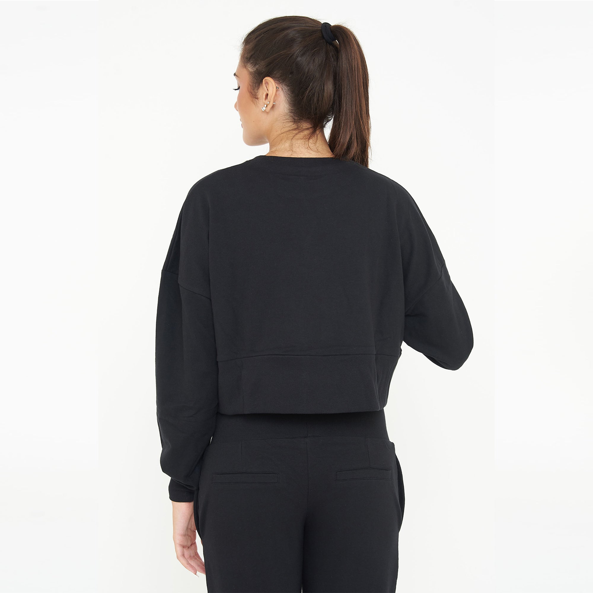 legea-f-essence-felpa-girocollo-in-cotone-nero-l image 2