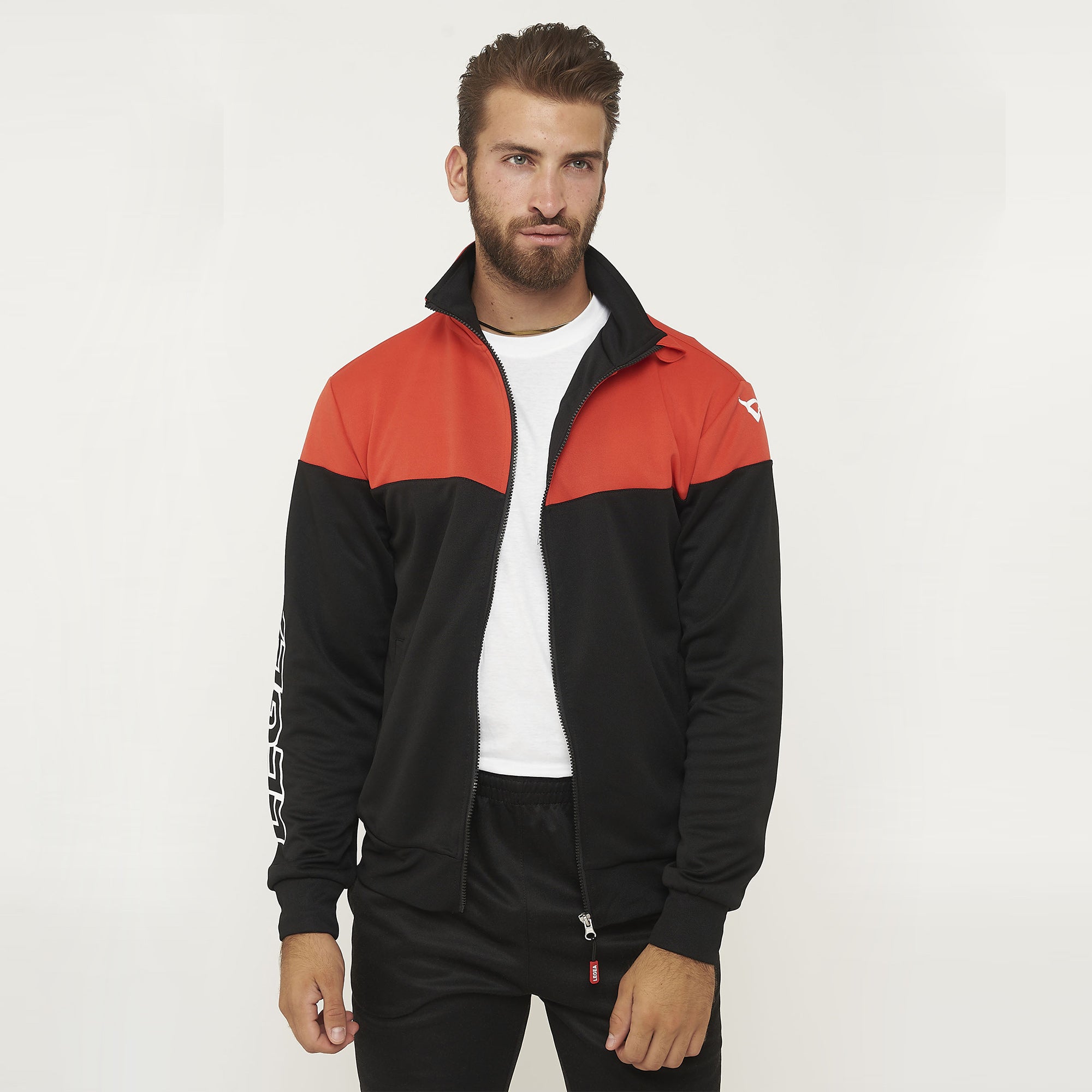 legea-ontario-senior-giacca-bicolor-full-zip-nero-amaranto-xl image 8