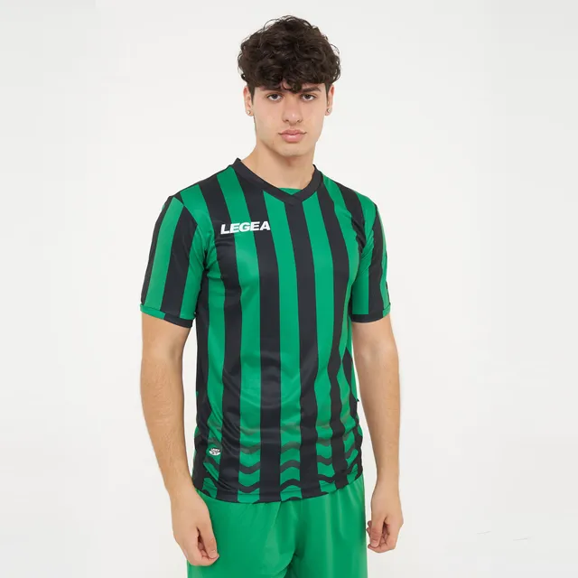 legea-malaga-maglia-calcio-a-righe-verde-nero-3xs image 1