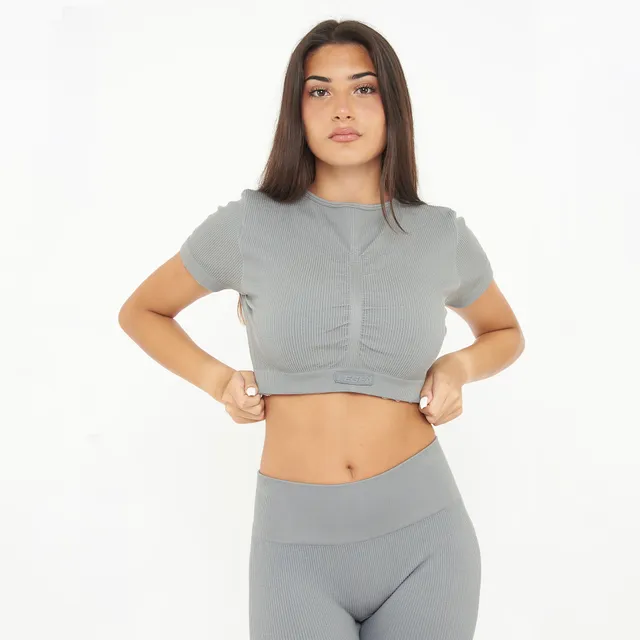 legea-maglia-fitness-way-crop-piombo-l image 1