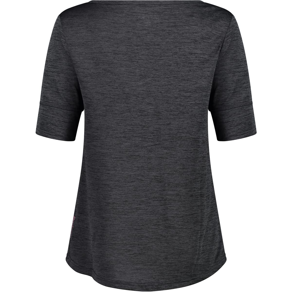 cmp-t-shirt-light-jersey-melange-donna-antracite-mel-pink-fluo-taglia-40 image 2