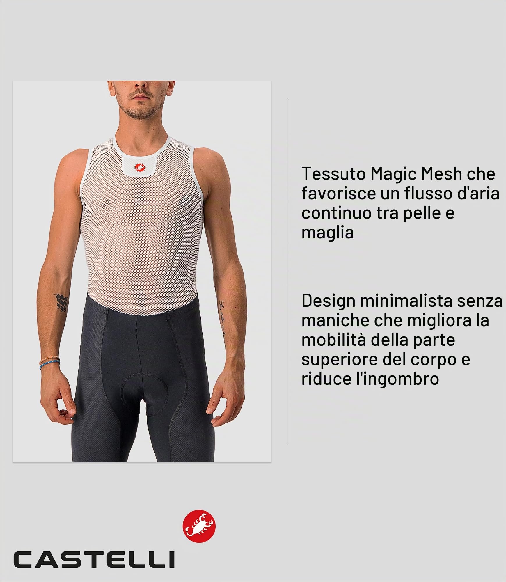castelli-core-mesh-3-canotta-intimo-tecnico-ciclismo-uomo image 4