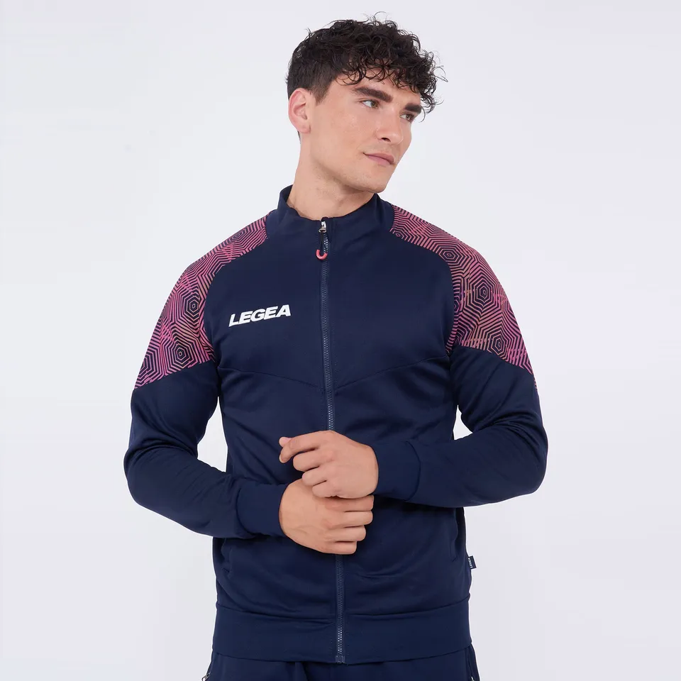 legea-giacca-zip-manila-blu-pesca-neon-s image 1