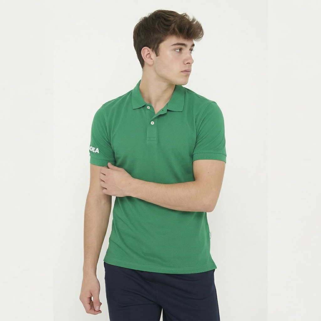 legea-ariete-polo-in-cotone-per-bambini-e-ragazzi-verde-xs image 1