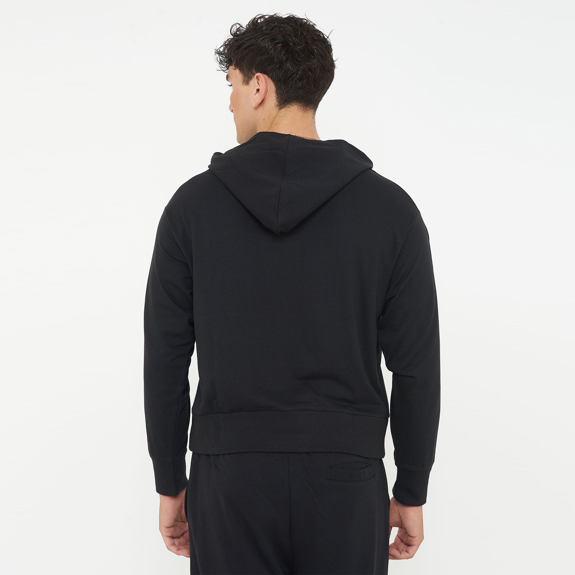 legea-f-boxy-felpa-unisex-cappuccio-cotone-nero-2xl image 2