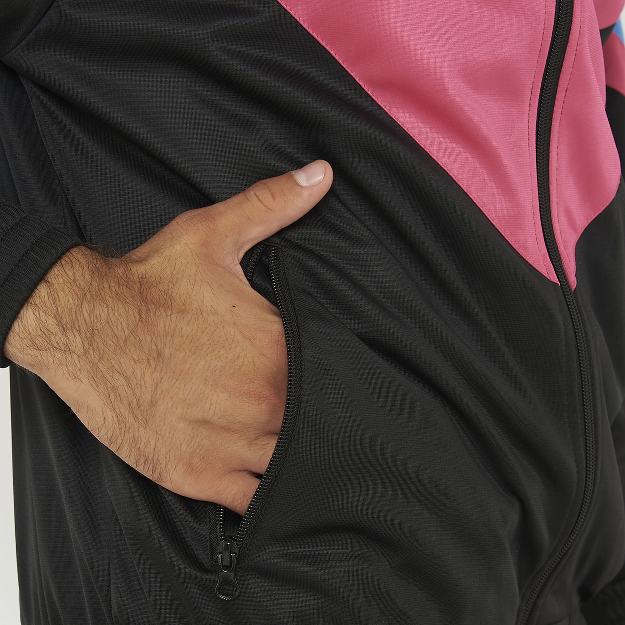 legea-loose-giacca-con-zip-vintage-nero-fucsia-s image 5