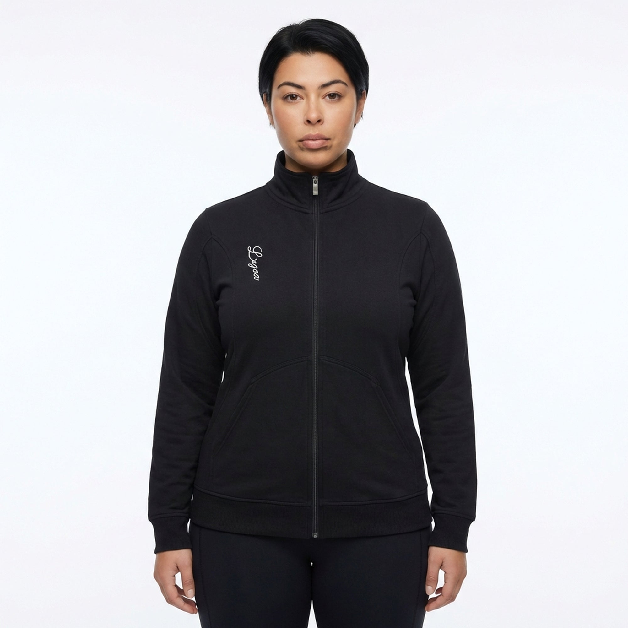 legea-karida-felpa-mezza-zip-oversize-cotone-elasticizzato image 1
