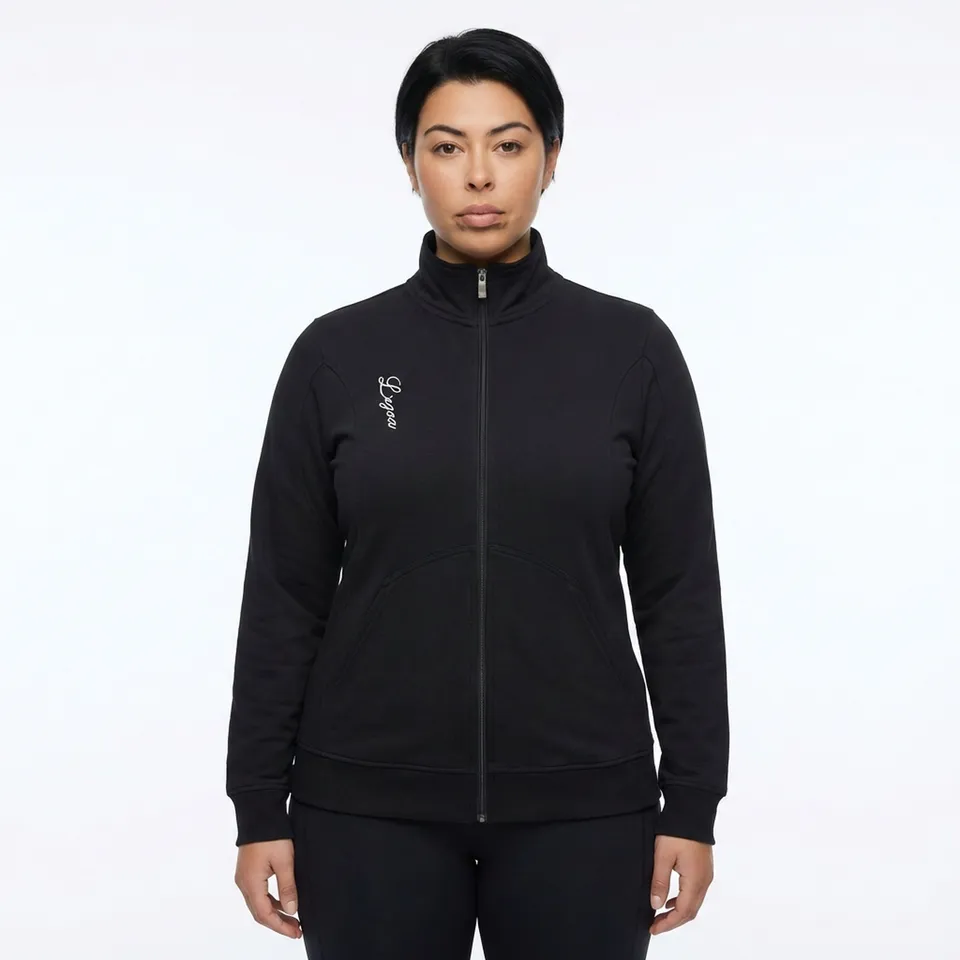 legea-karida-felpa-mezza-zip-oversize-cotone-elasticizzato image 1