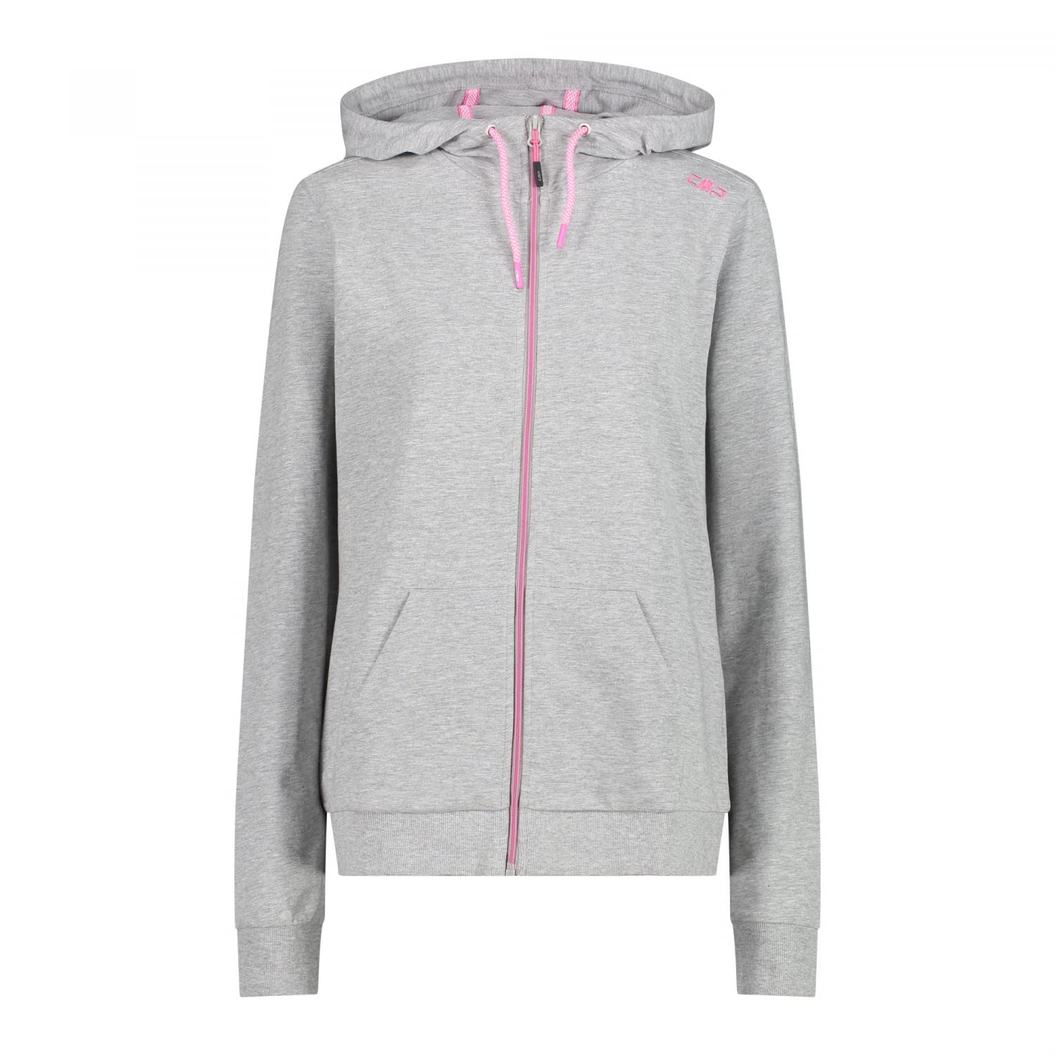 cmp-rigel-giacca-melange-elasticizzata-donna-con-cappuccio-fisso image 1
