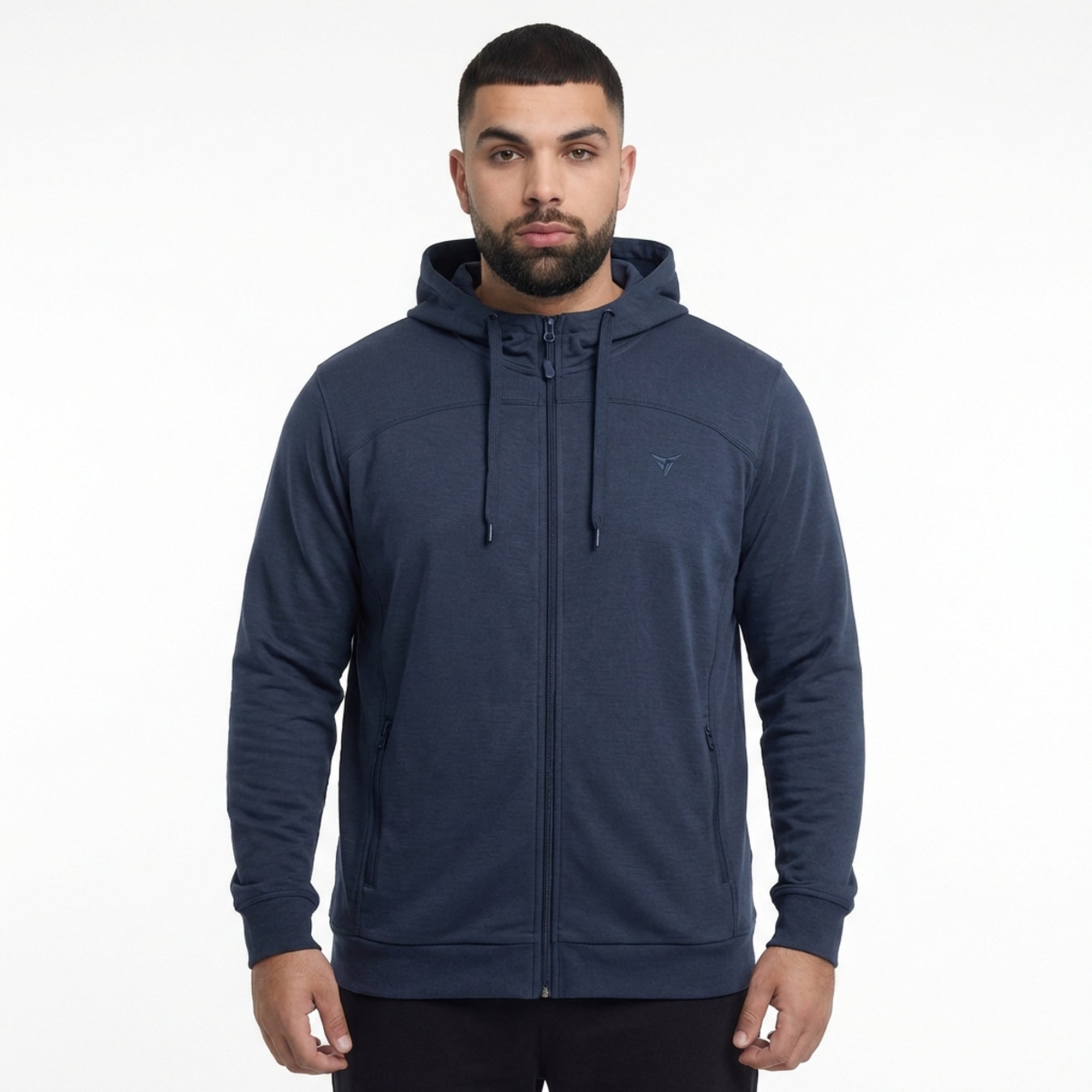 legea-sail-giacca-sportiva-oversize-in-cotone-con-cappuccio-blu-3xl image 1