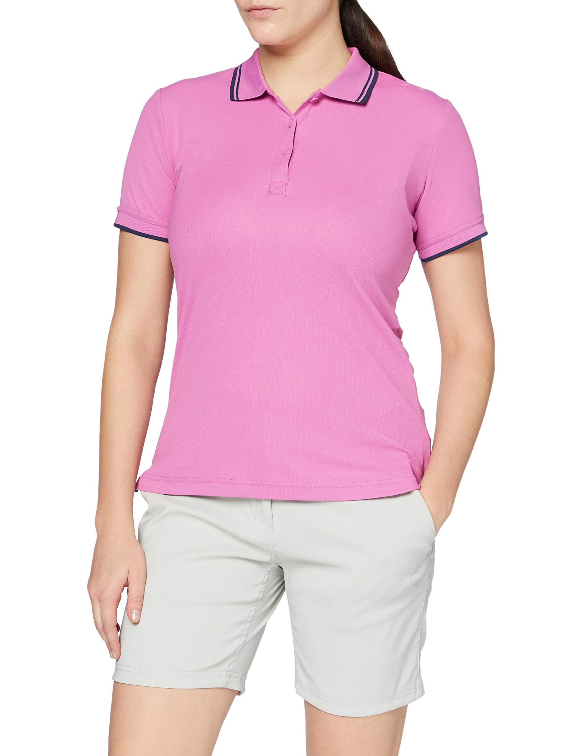 cmp-38t7126-polo-donna-in-piquet-coolmax-polo-tecnica-upf-40 image 3