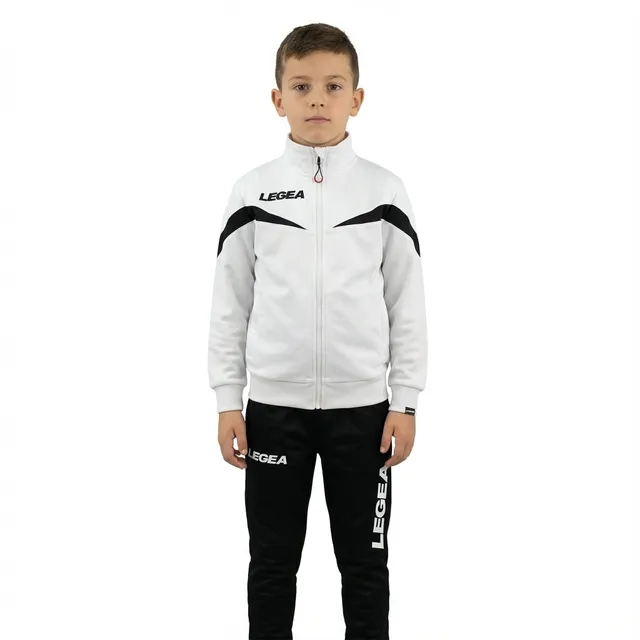 legea-salvador-bogota-tuta-sportiva-completa-bianco-nero-3xs image 1