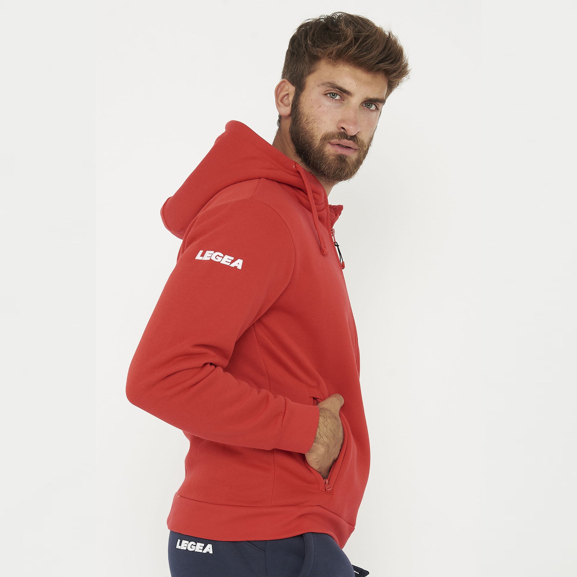 legea-tuta-completa-felpata-sarajevo-sofia-con-zip-rosso-blu image 3