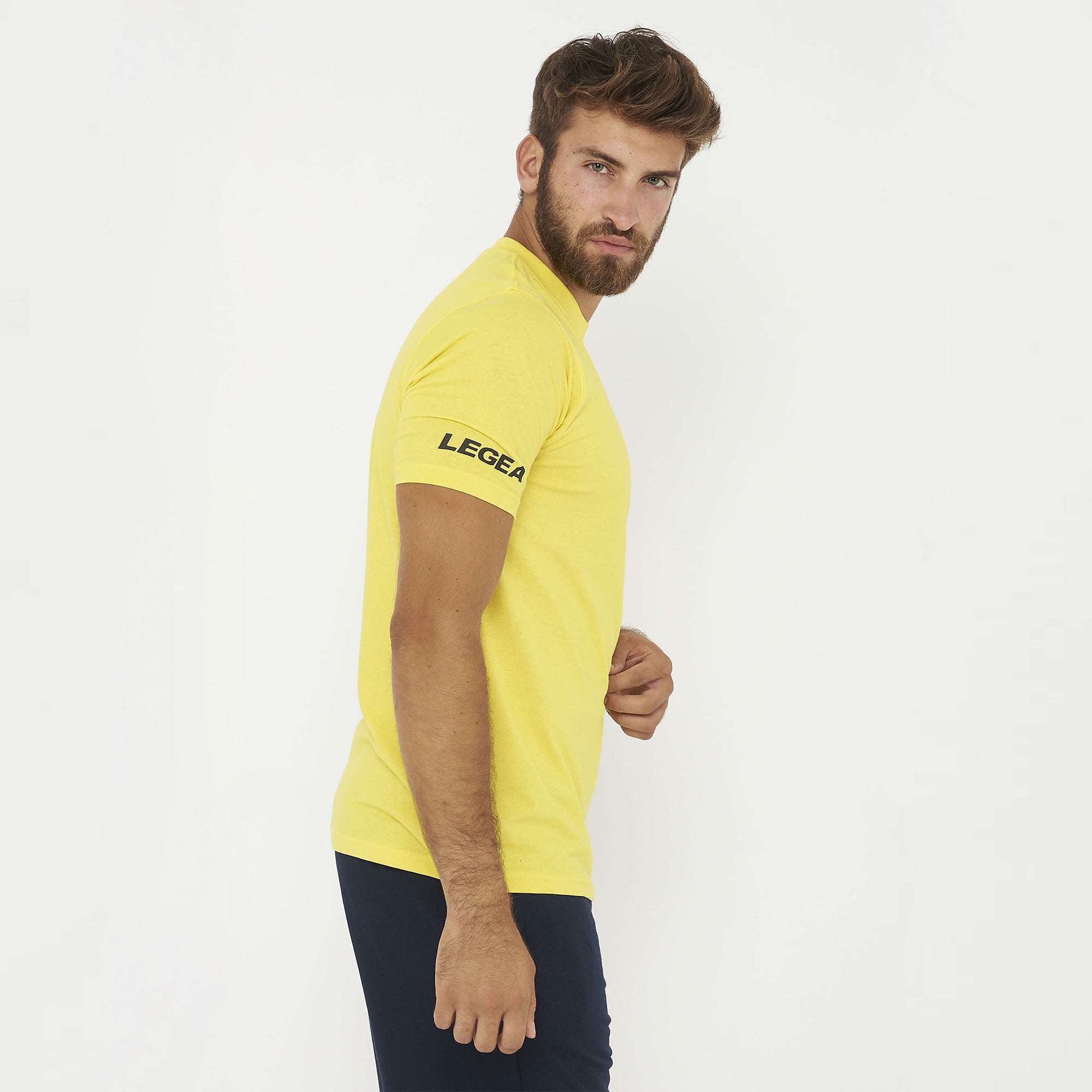 legea-aria-t-shirt-in-cotone-gialla-m image 5