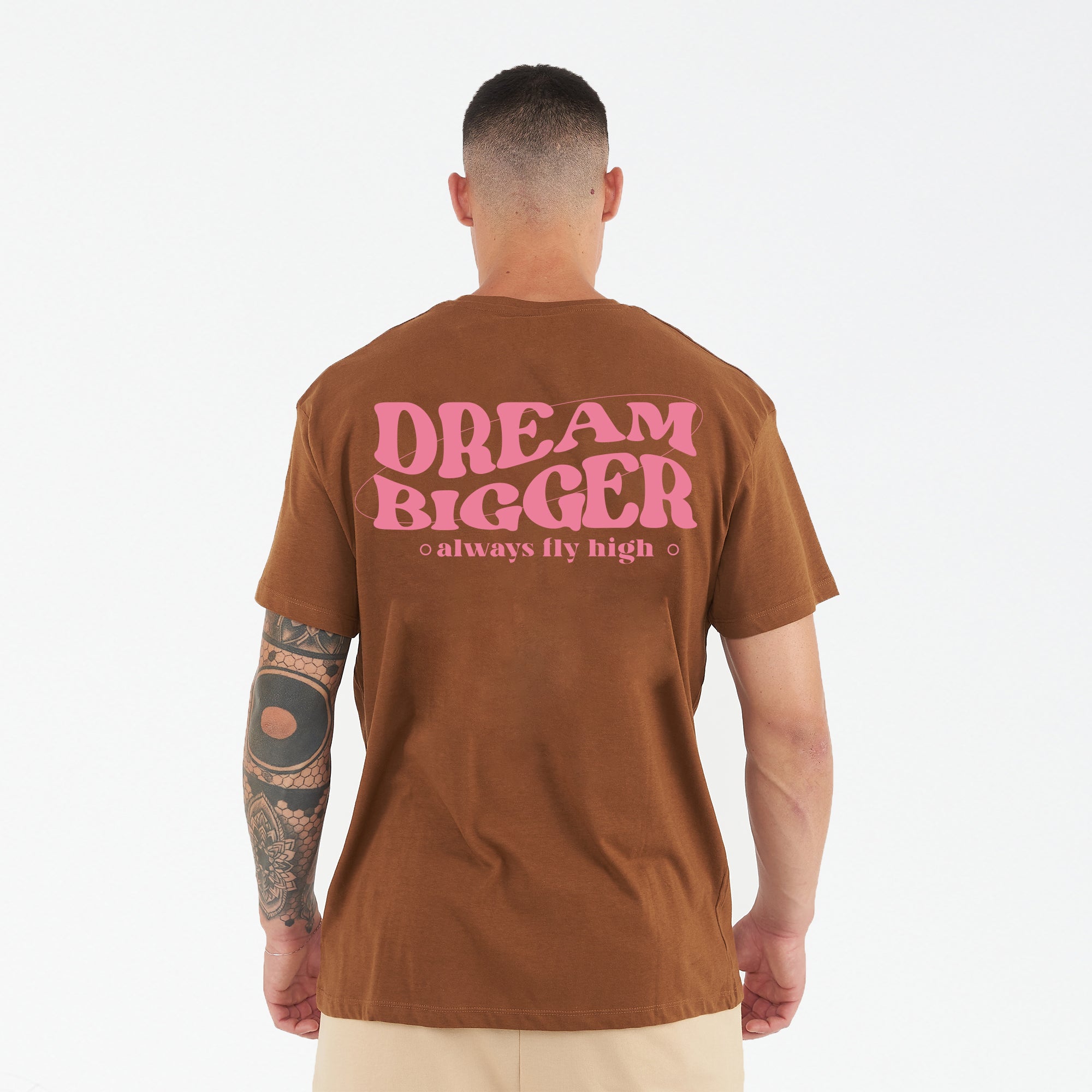 legea-bigger-t-shirt-in-cotone-marrone-2xl image 2