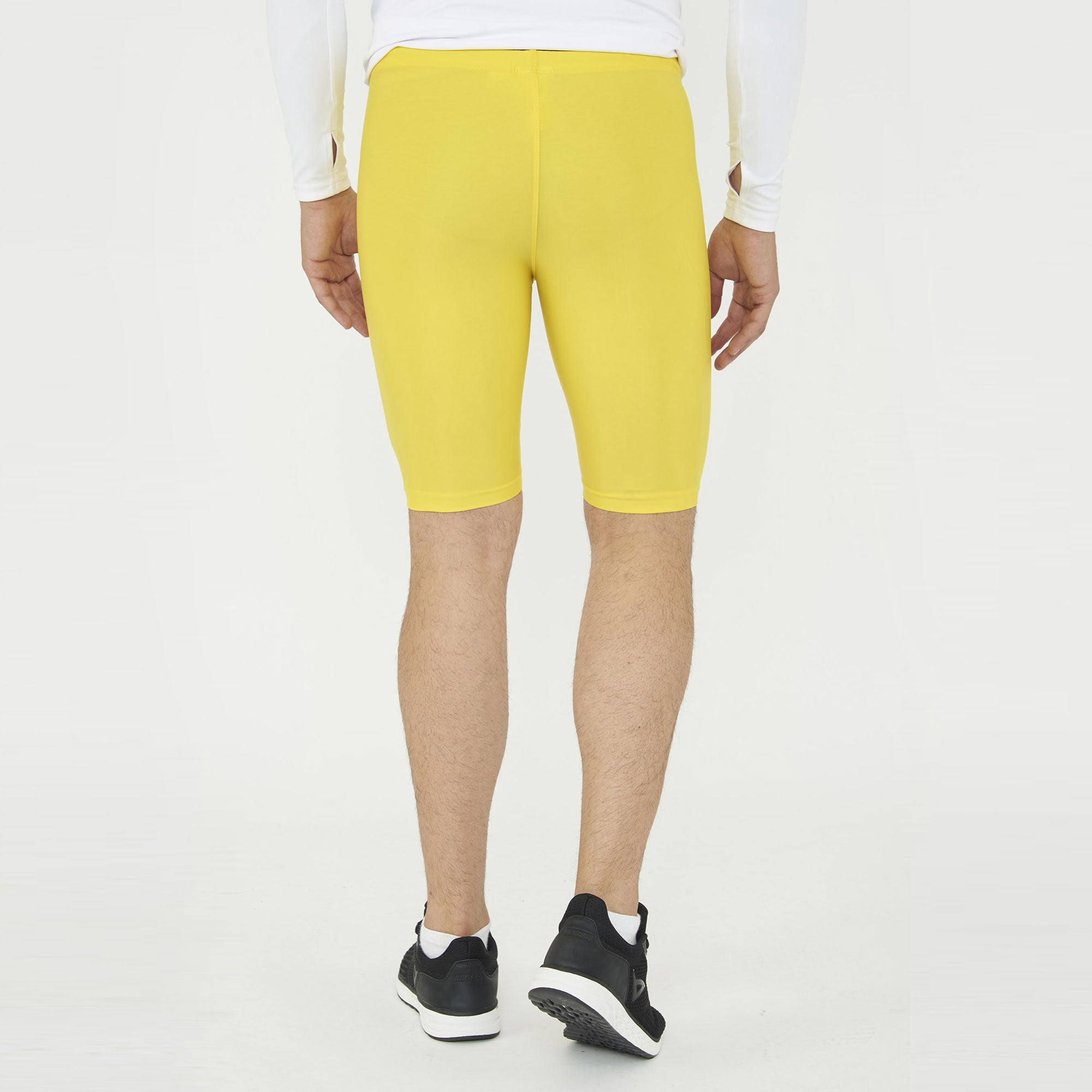 legea-corsa-pantaloncini-termici-da-allenamento-giallo-m image 3
