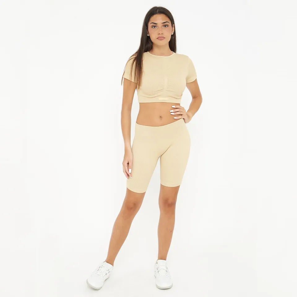 legea-way-ride-completino-allenamento-donna-sabbia image 1