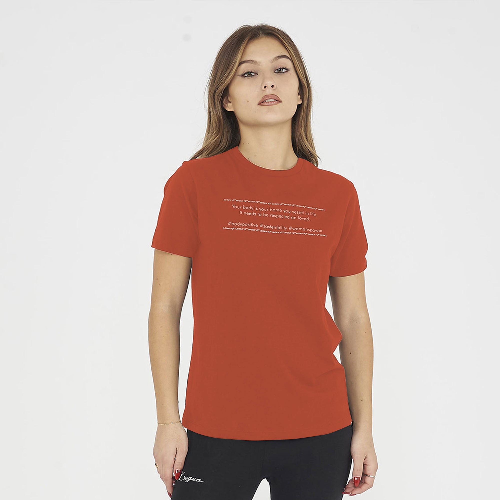 legea-ganimede-t-shirt-di-cotone-corallo-m image 1