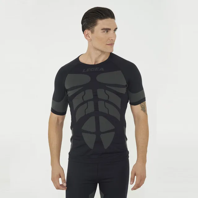 legea-d-tech-maglietta-allenamento-maniche-corte-con-zip image 1