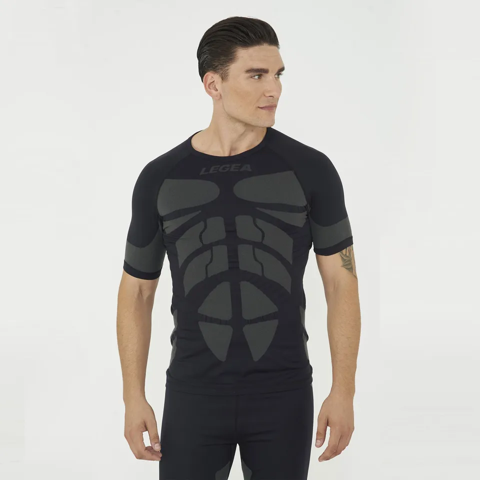 legea-d-tech-maglietta-allenamento-maniche-corte-con-zip image 1