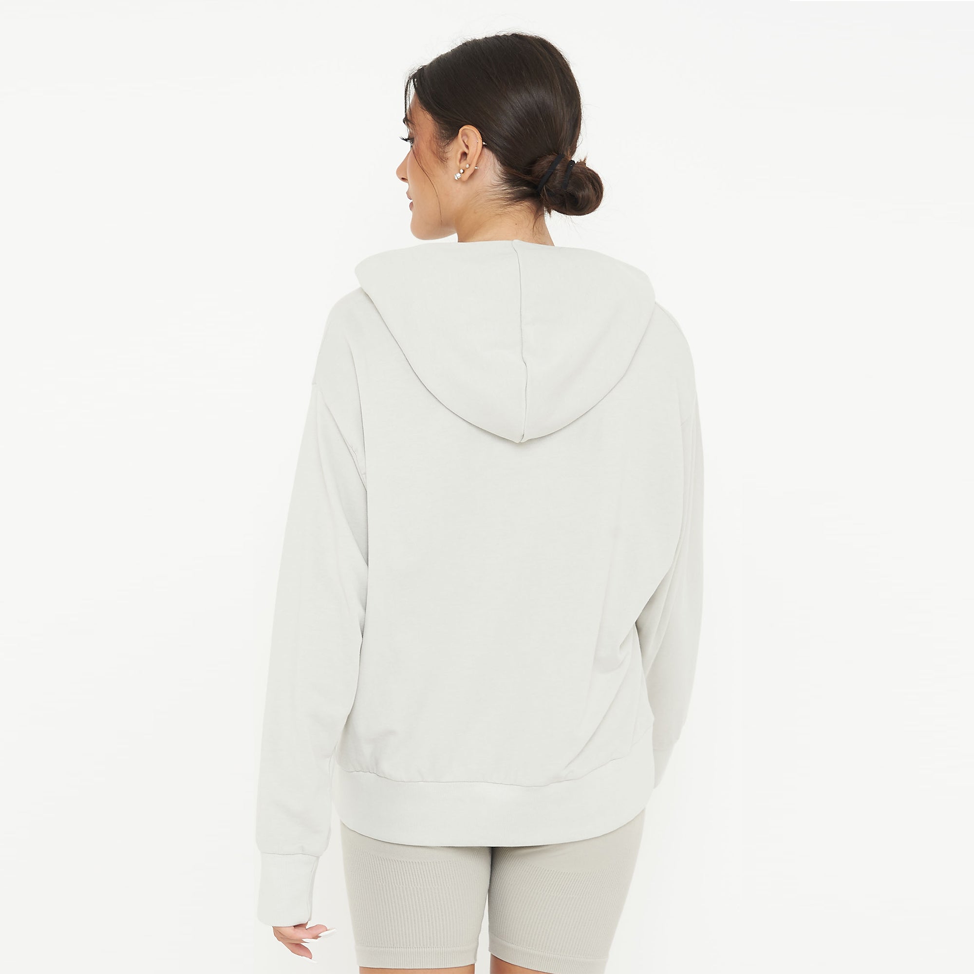 legea-felpa-unisex-f-boxy-con-cappuccio-grigio-chiaro-xl image 2