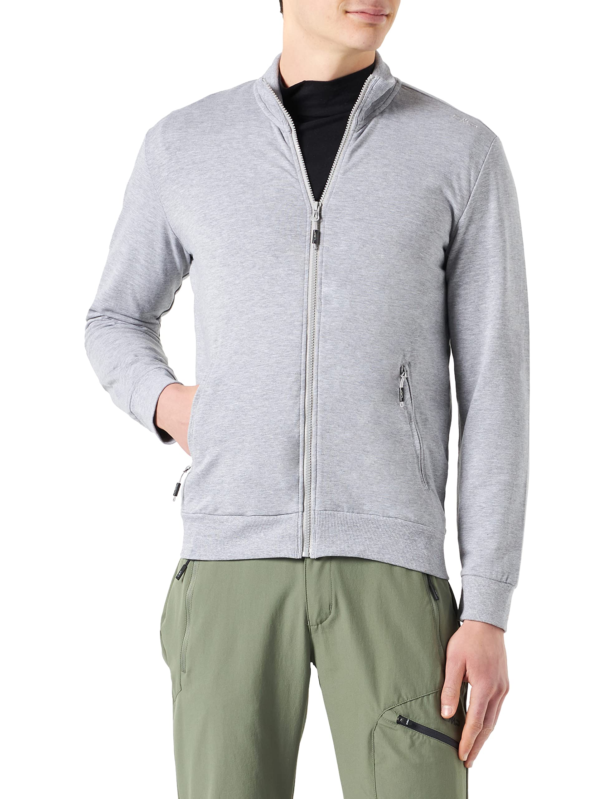 cmp-stretch-sweatshirt-fullzip-30d6567m-felpa-uomo image 1