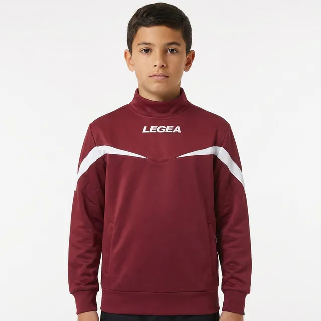 legea-calcutta-giacca-da-allenamento-con-zip-granata-2xs image 1