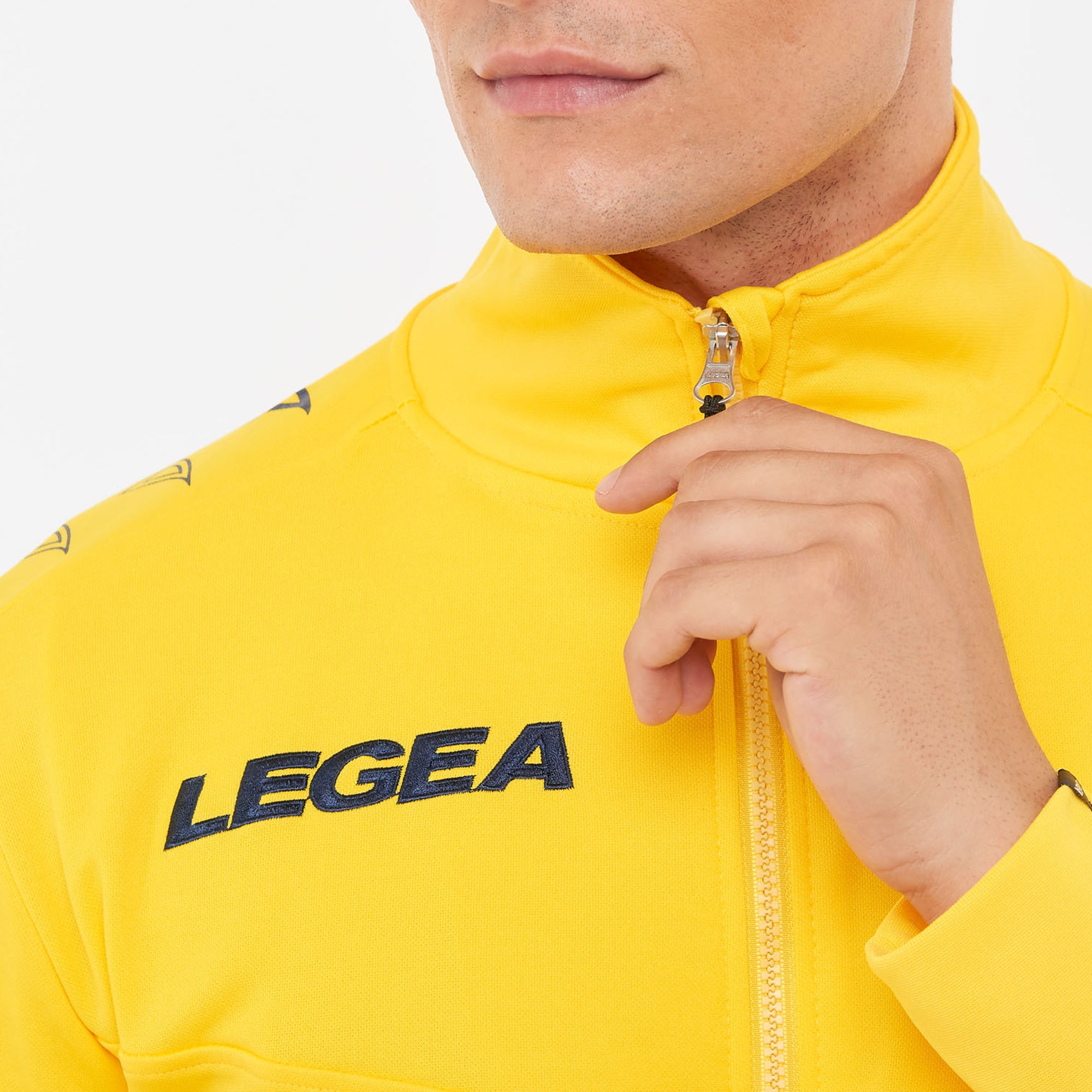 legea-alabama-giacca-con-zip-intera-giallo-m image 3