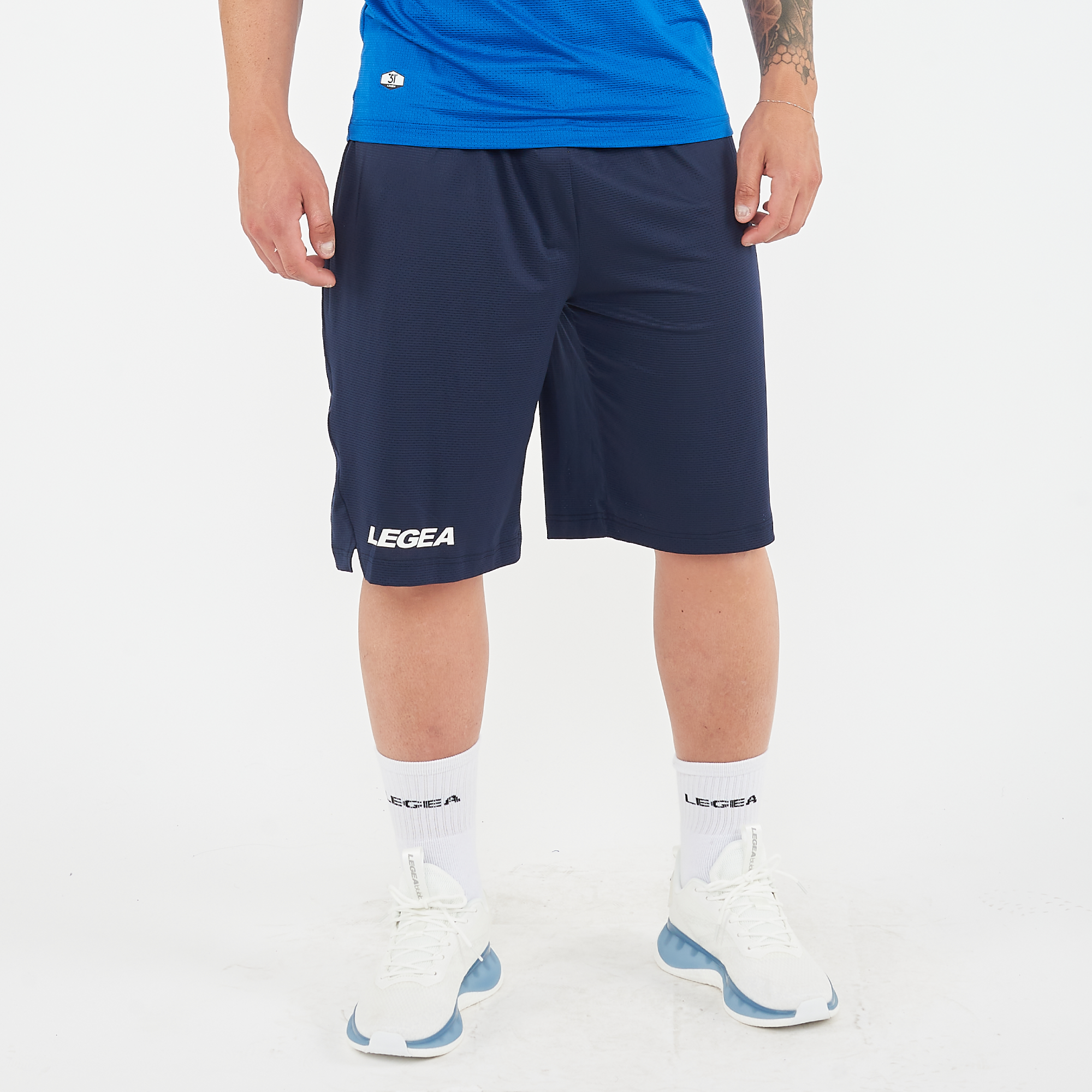 legea-cleveland-pantaloncini-da-allenamento-blu-2xl image 1