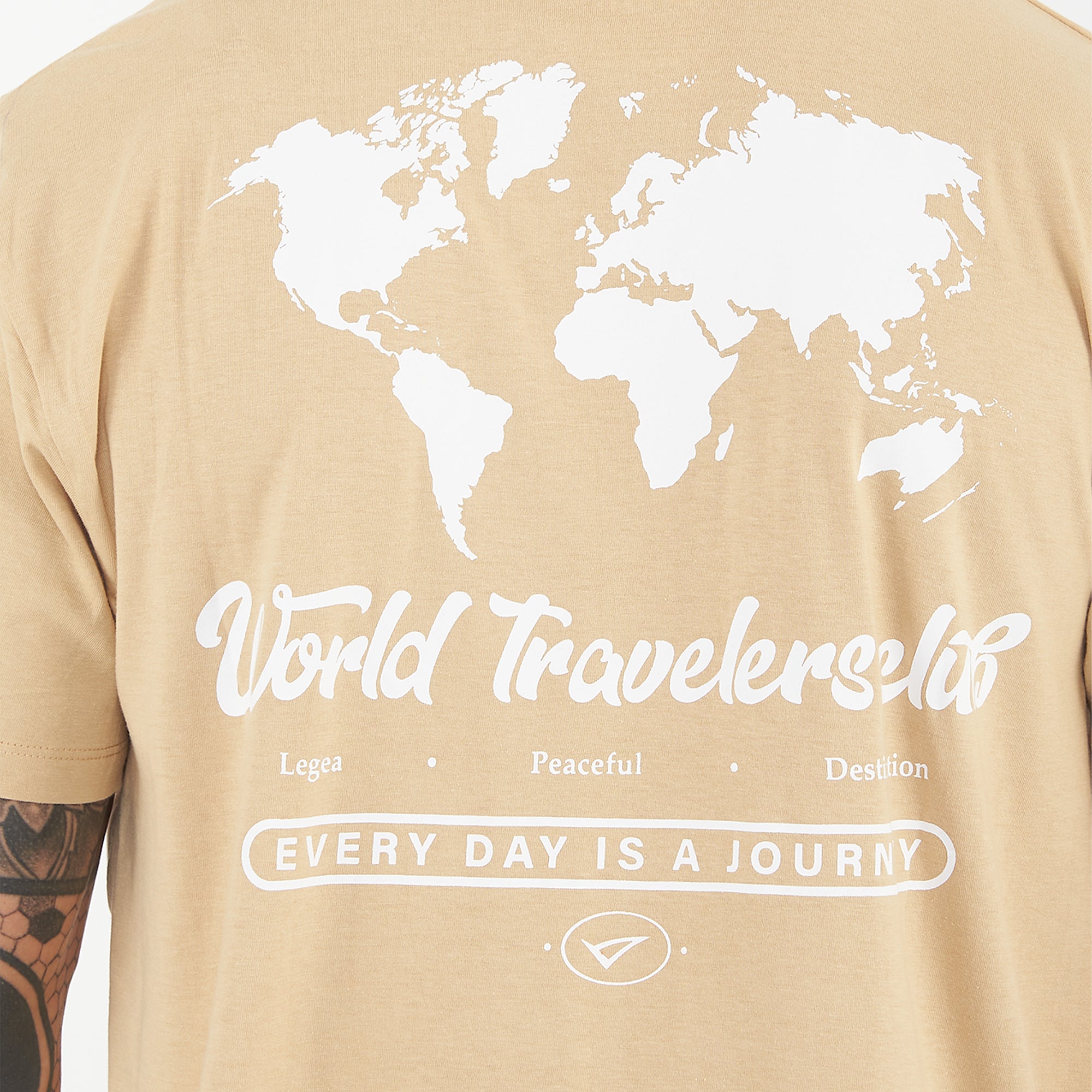 legea-traveller-t-shirt-in-cotone-loose-beige-l image 4
