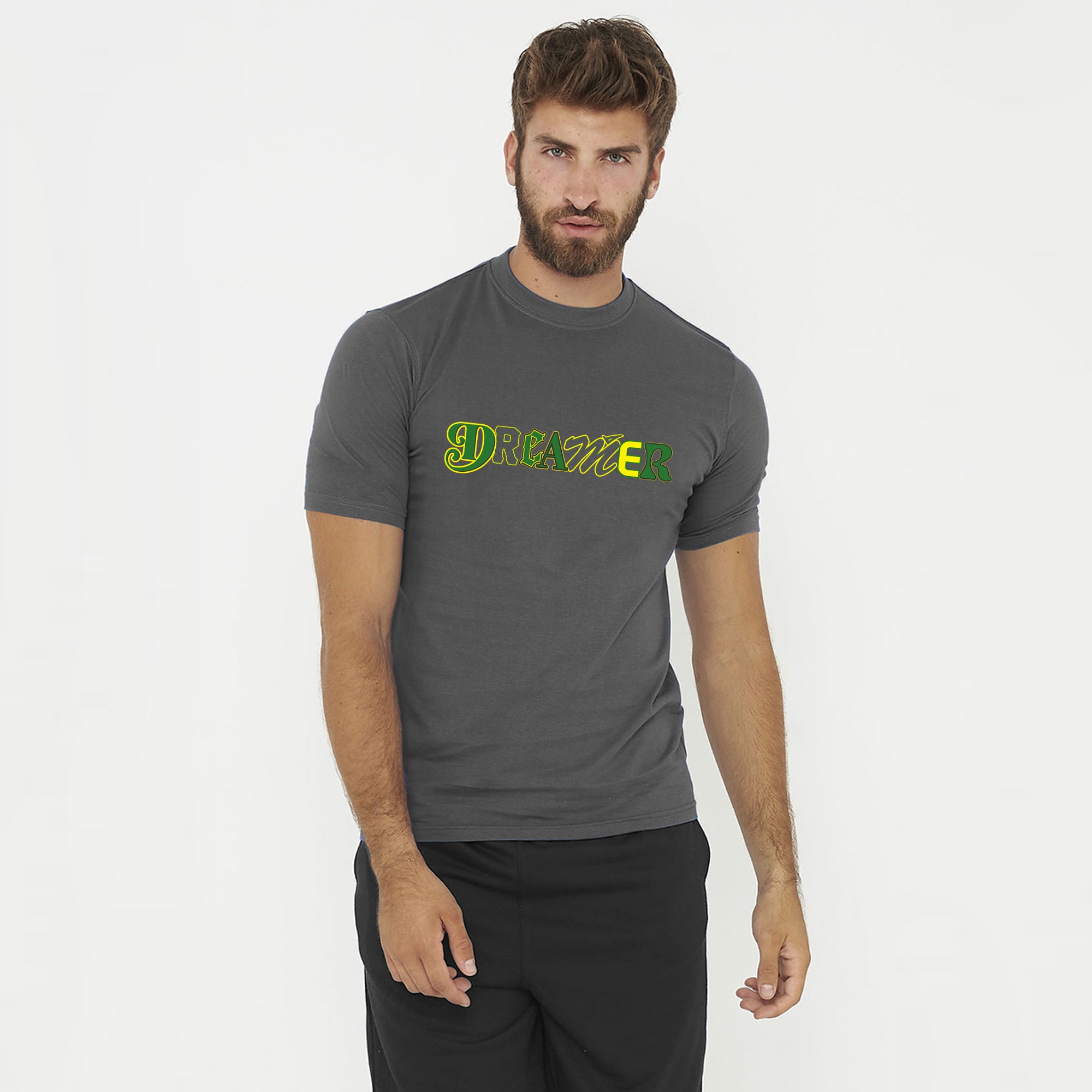 legea-dreamer-t-shirt-in-cotone-piombo-s image 1