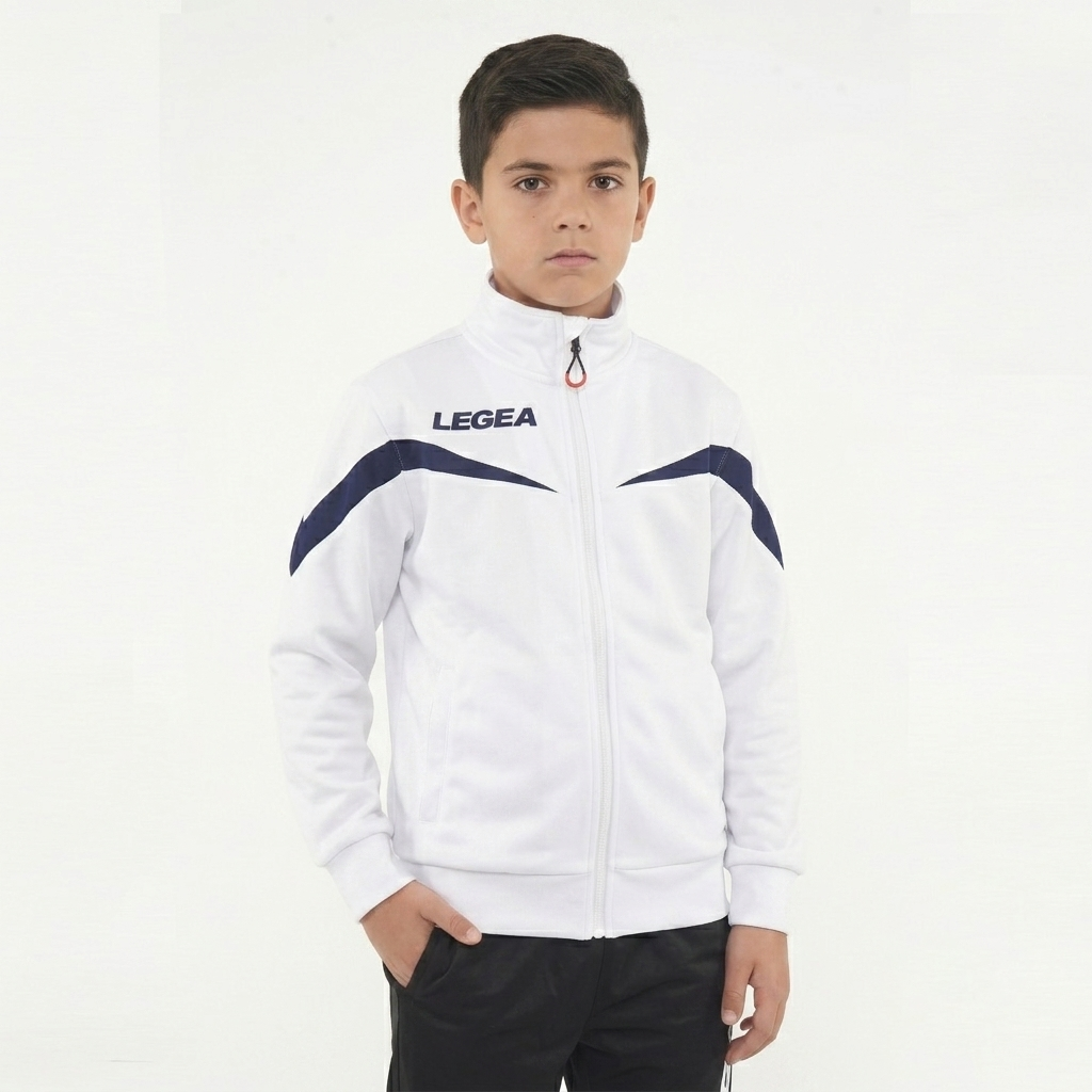 legea-salvador-giacca-sportiva-con-zip-bambini-bianco-blu-xs image 1
