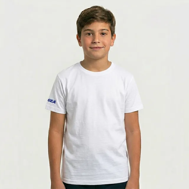 legea-aria-t-shirt-cotone-bambini-bianca-2xs image 1