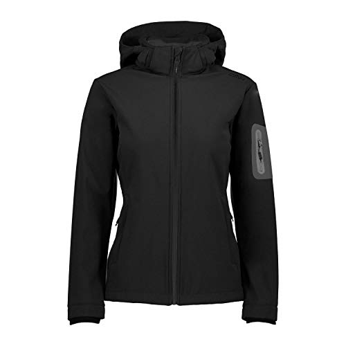 cmp-rigel-giacca-in-softshell-da-donna-con-cappuccio-removibile-nero-01 image 3