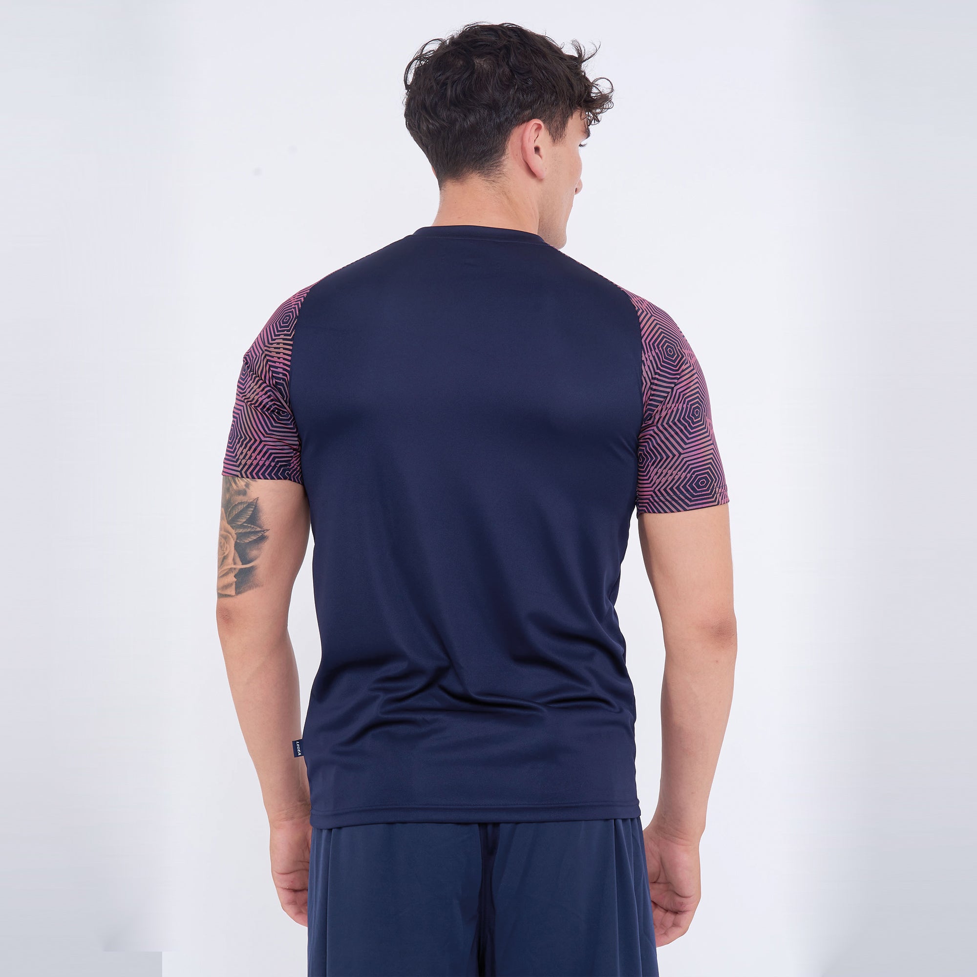 legea-giacarta-maglia-running-blu-pesca-neon-2xl image 4