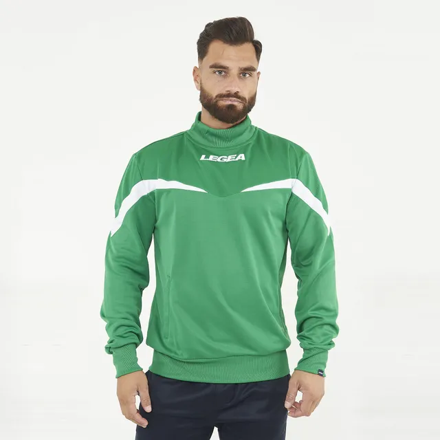 legea-calcutta-giacca-allenamento-oversize-verde-bianco-2xl image 1