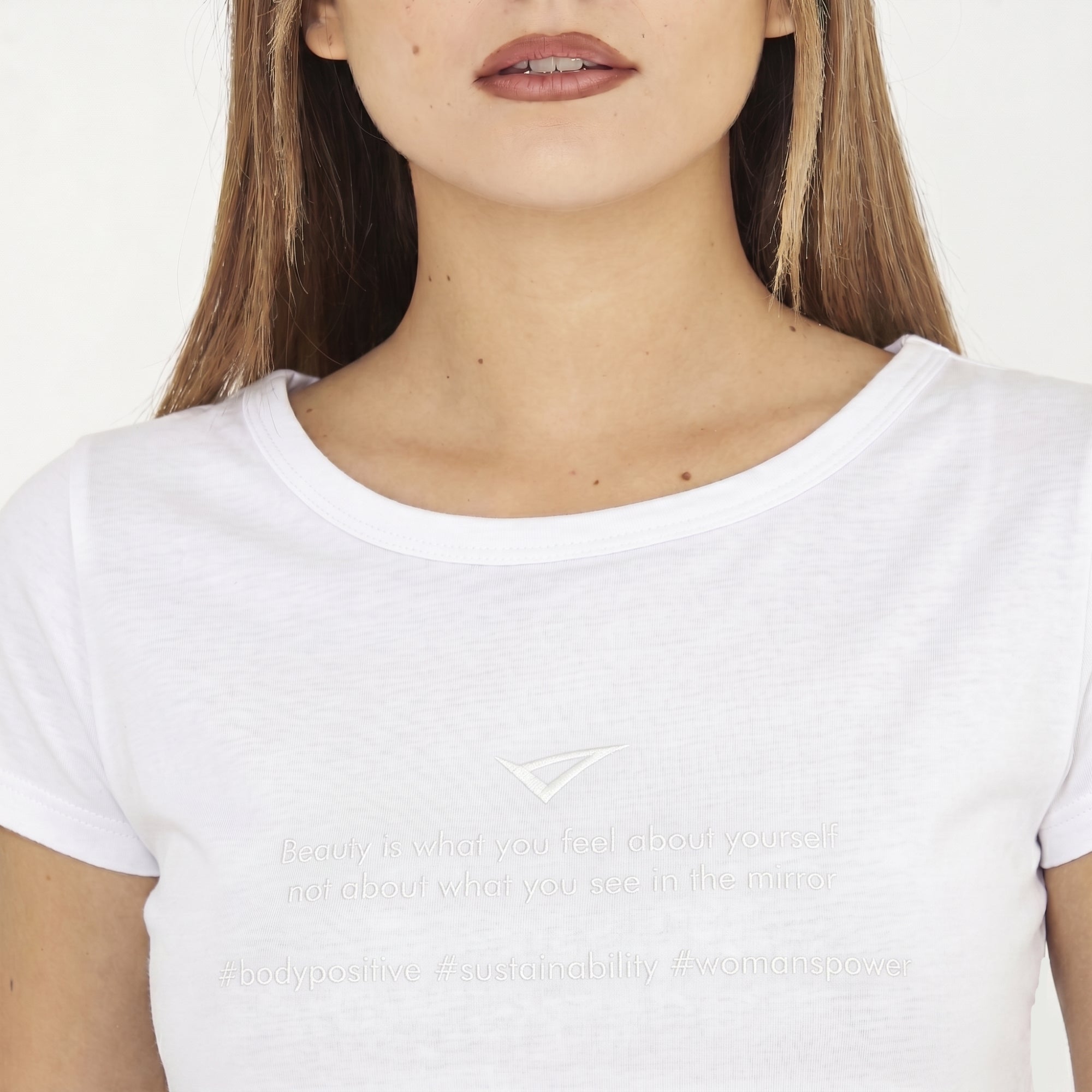 legea-europa-t-shirt-in-cotone-bianco-l-donna image 3