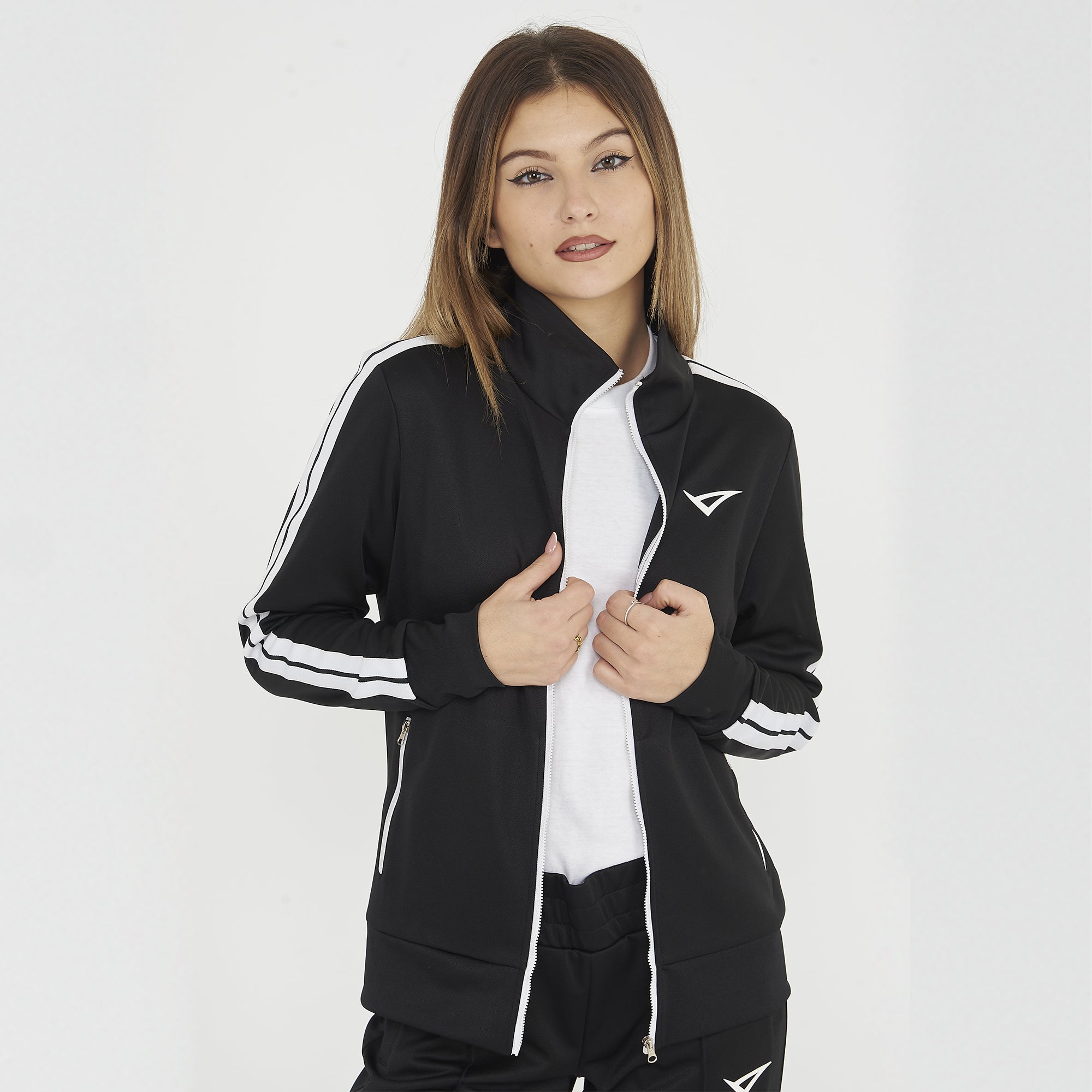 legea-unique-giacca-sportiva-donna-nero-bianco-s image 5