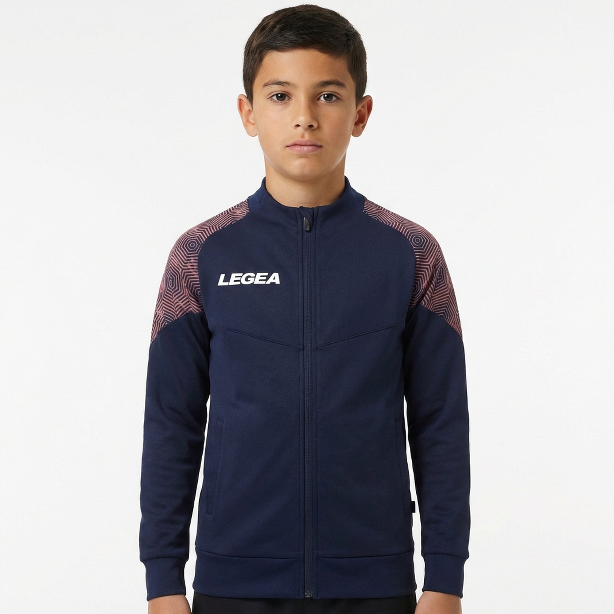 legea-petra-giacca-con-zip-blu-pesca-neon-2xs image 1