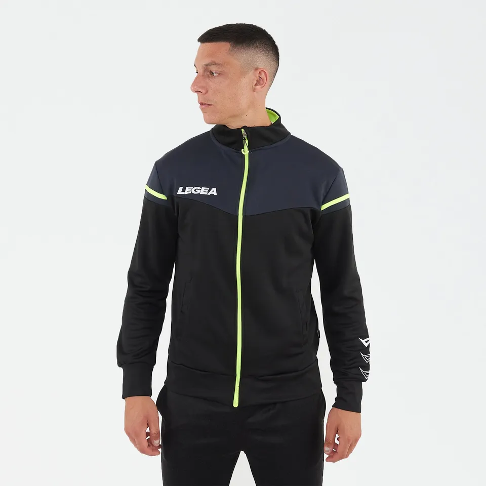 legea-sender-giacca-sportiva-con-zip-nero-grigio-2xl image 1