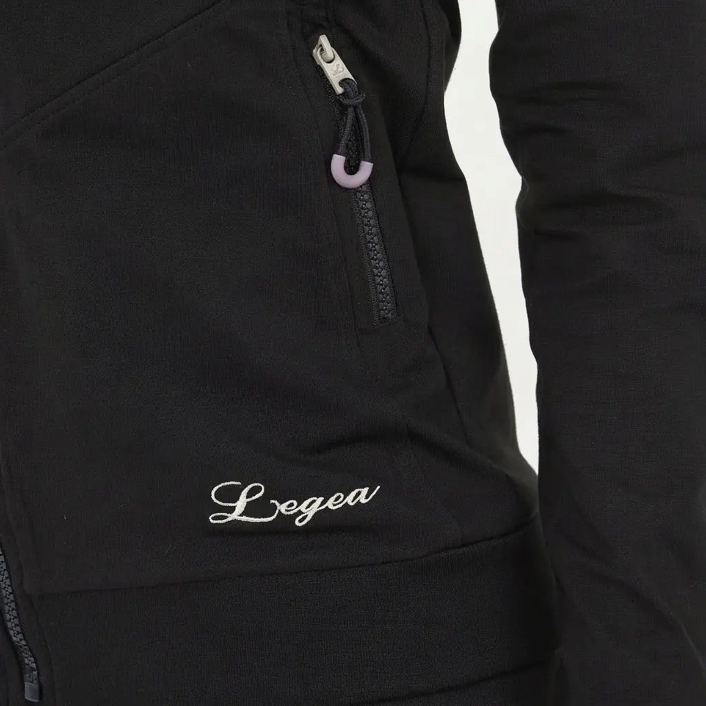 legea-layca-felpa-leggera-con-zip-e-cappuccio-nero-l image 3