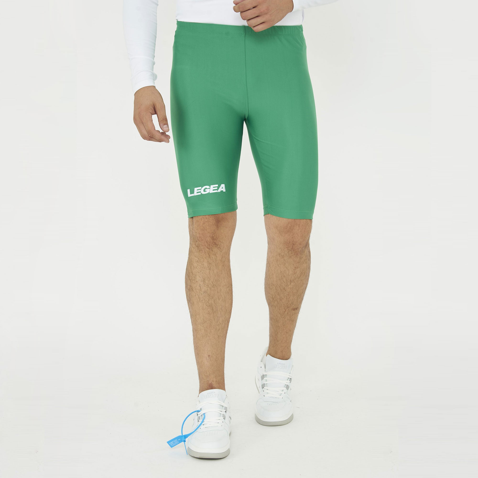 legea-corsa-pantaloncini-termici-running-verde-l image 1