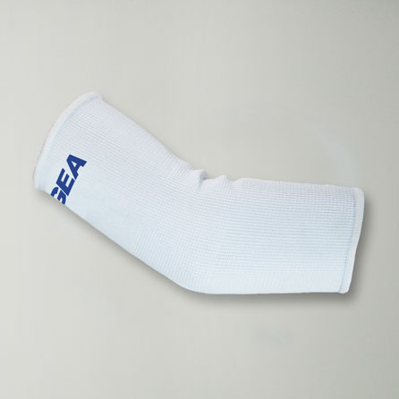 legea-elbow-pad-gomitiera-elastan-bianco-s image 1