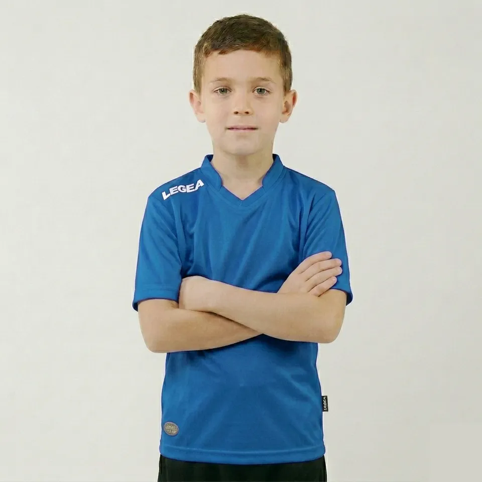 legea-ajaccio-maglia-calcio-colletto-azzurro-3xs image 1
