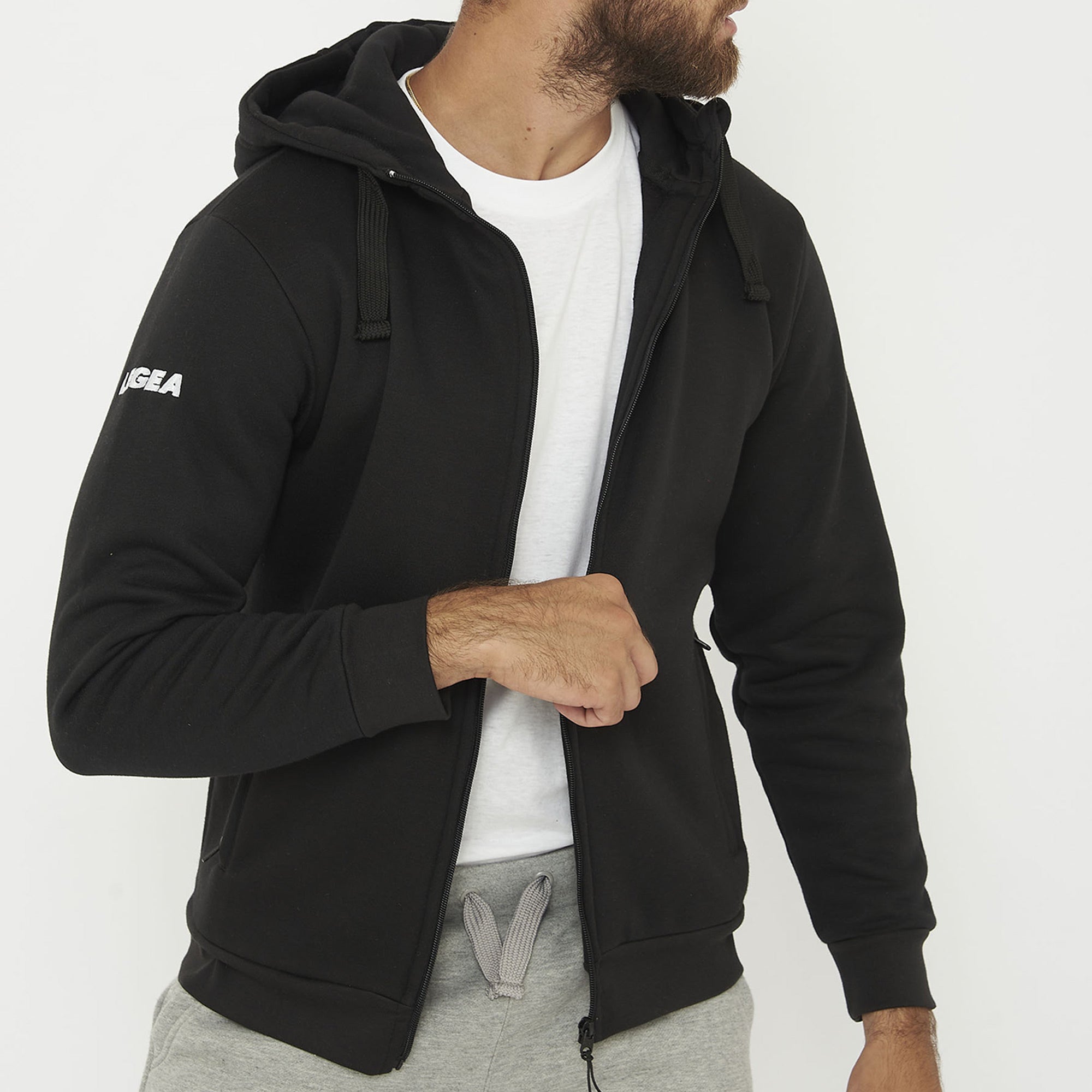 legea-sarajevo-felpa-con-zip-e-cappuccio-nero-xl image 1