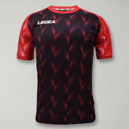 legea-maglia-calcio-girona-senior-nero-rosso-s image 1