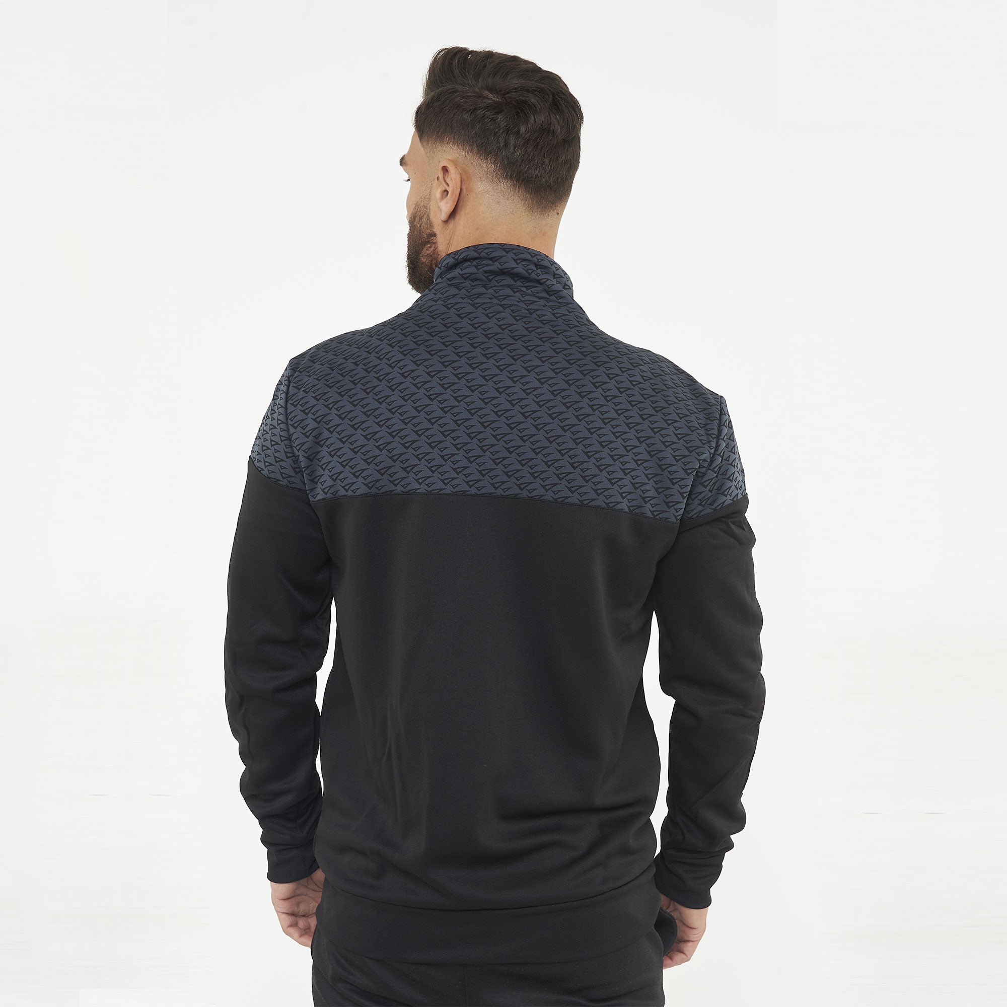 legea-arkansas-giacca-zip-poliestere-nero-piombo-2xl image 2
