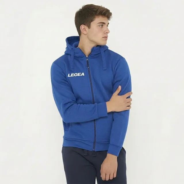legea-sarajevo-junior-felpa-zip-cappuccio-azzurro-2xs image 1