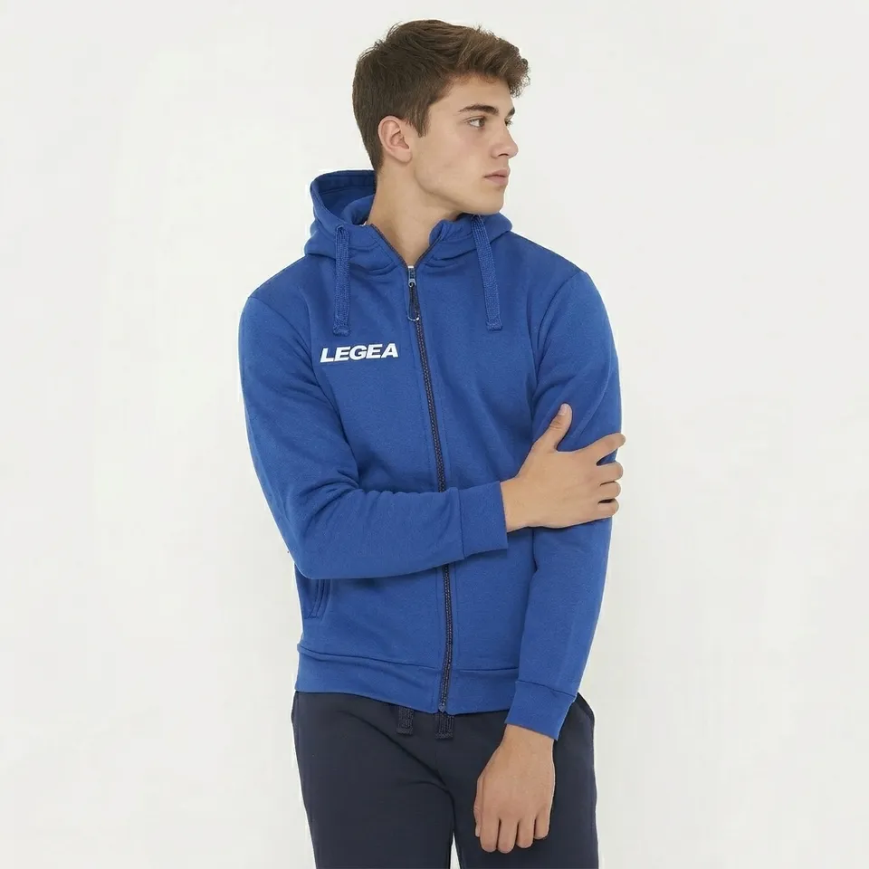 legea-sarajevo-junior-felpa-zip-cappuccio-azzurro-2xs image 1