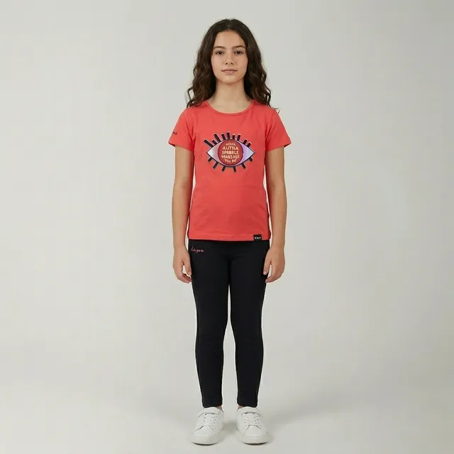 legea-vetra-completino-cotone-bambina-rosa-scuro-xs image 1
